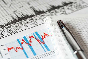 Stock market, analysis of the market data