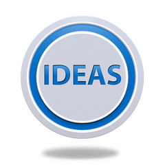 Ideas  circular icon on white background