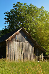Obraz premium Old wooden house