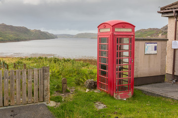 Phone Booth at the Loch
