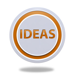 Ideas  circular icon on white background