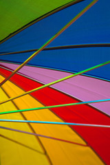 Fototapeta na wymiar rainbow umbrella
