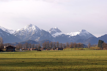 Obraz na płótnie Canvas Alpen