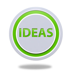 Ideas  circular icon on white background