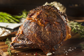 Homemade Grass Fed Prime Rib Roast