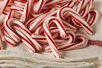 Red and White Mini Candy Canes