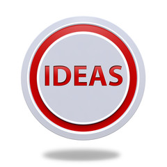Ideas  circular icon on white background