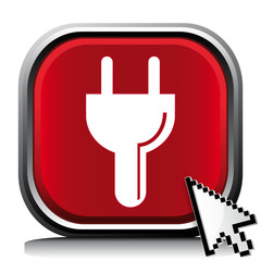Obraz premium ELECTRIC PLUG ICON