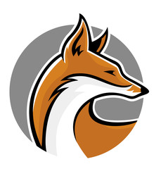 fox mascot side
