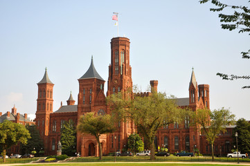 Smithsonian Castle in Washington, District of Columbia