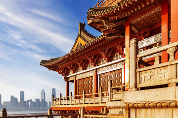 Fototapeta premium ancient Chinese architecture