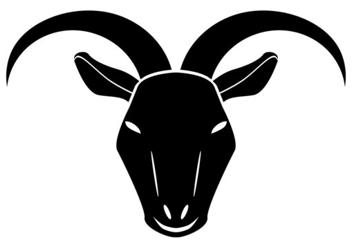 Ram or goat head image