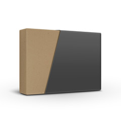 blank paper box template