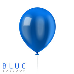close up look at blue balloon © JoyImage