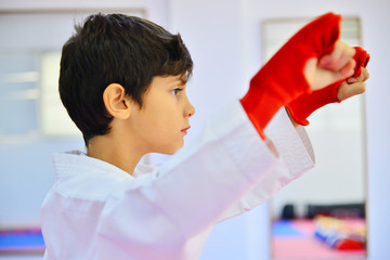 Martial arts kid