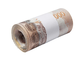 Thailand money roll