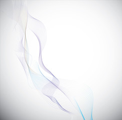 Background with abstract waves