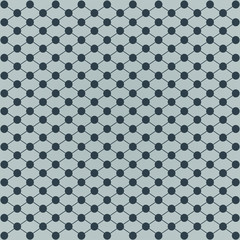 Halftone of gray circles with lines on a gray background