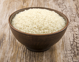 ceramic cup with rice