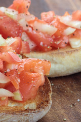 Bruschetta.