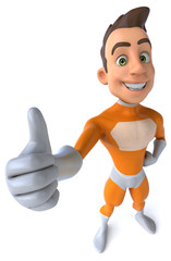 Fun superhero