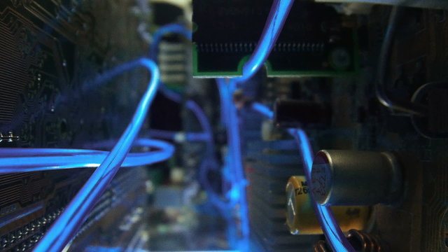 Computer system unit inside