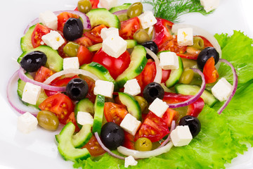 Greek salad.