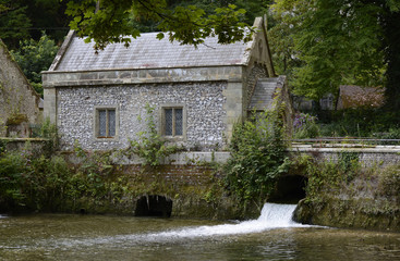 Fototapeta na wymiar Old mill at Arundel in West Sussex. England