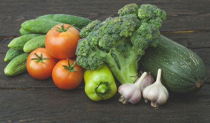 Still life vegetables