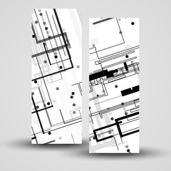 Vector banner set for your design