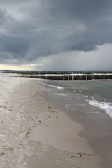 Ostsee Unwetter Meer