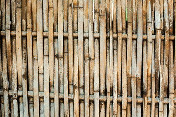 Bamboo wall