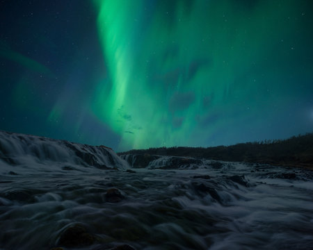 Bruarfoss waterfall, Iceland © shirophoto