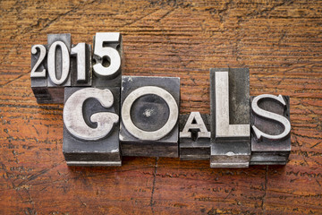 2015 goals in metal type