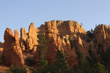 Fototapeta premium Sandstone butts in the canyonlands area of Utah