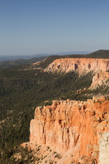 Landscape from Bryce Canyon in Utah, USA