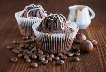 chocolate muffins