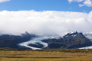 Fototapeta premium Vatnajokull glacier in Skaftafell National Park, Iceland