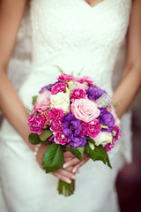 Obraz na płótnie Canvas wedding flowers bouquet bride marrige