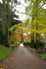 le parc d'Aix-Les-Bains