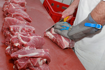 Fleisch zerlegen