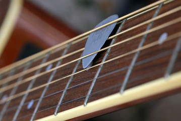 Fototapeta premium Gitarrensaiten