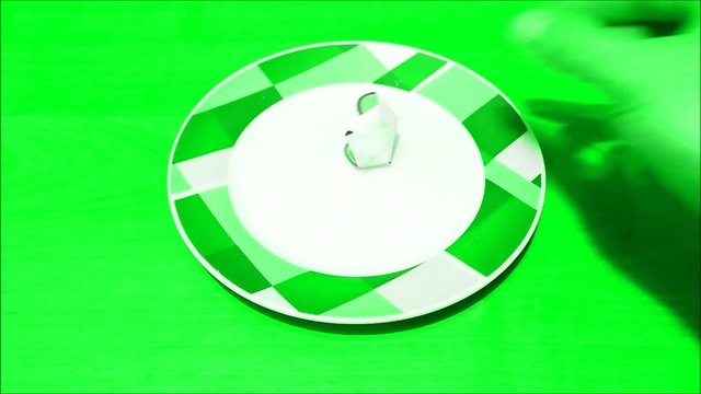Aufgehende Blume Farbspiel