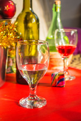 glass of wine
