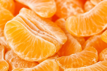 mandarine slices