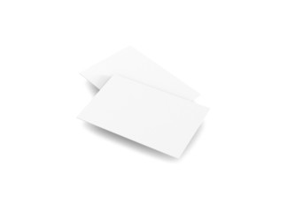 Visitenkarte weiß