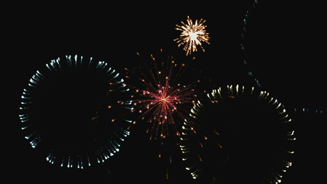 Holiday Color Fireworks