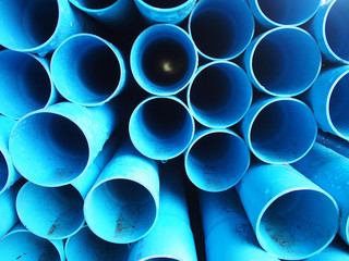 Blue pipe background