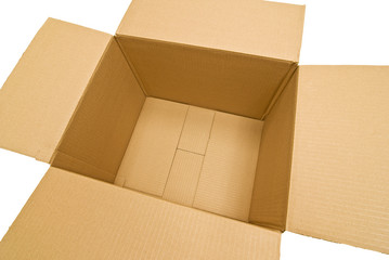 Empty Cardboard Box Four