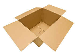 Empty Cardboard Box Two